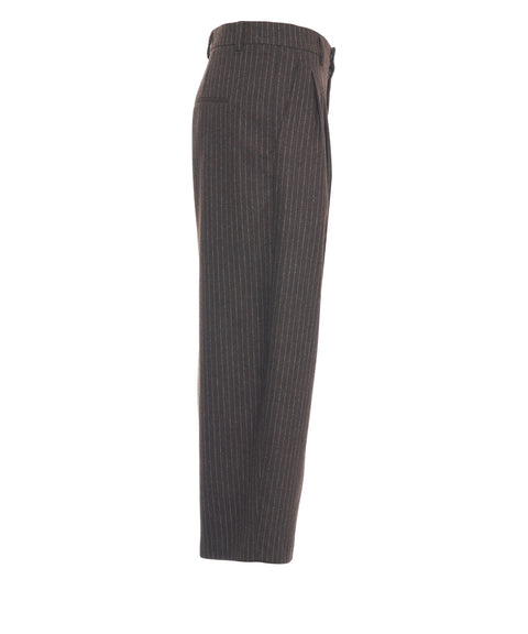 Pinstriped pants 'Noa Crop'