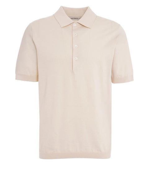 Polo in misto cotone-seta