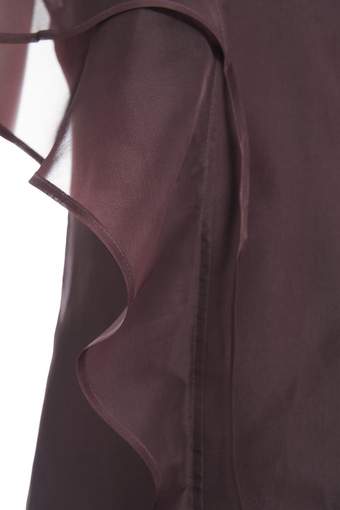 Abito midi in seta 'Dashiko'
