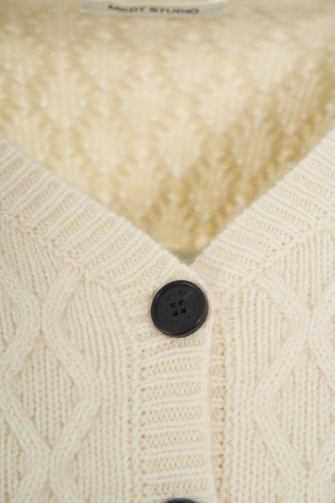 Strickjacke aus Merinowolle 'Koro'