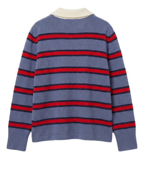 Pullover mit Skipperkragen