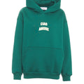 Hoodie with logo lettering