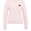 Sweater with logo embroidery