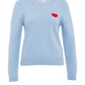 Sweater with logo embroidery