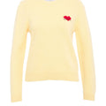 Sweater with logo embroidery