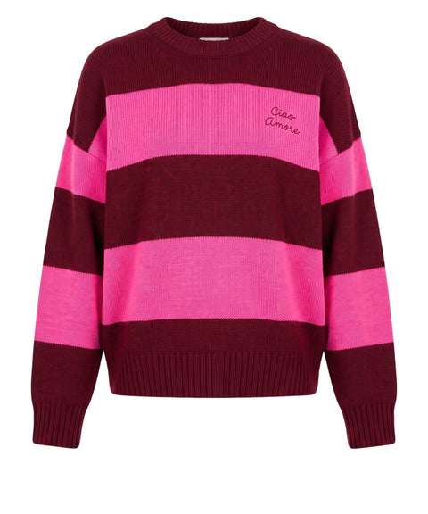 Pullover mit Logostickerei