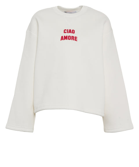 Sweatshirt mit Logoschriftzug
