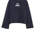 Felpa con logo lettering