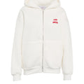 Hoodie with logo lettering