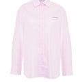 Camicia con ricamo del logo