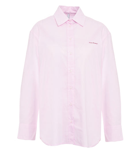 Camicia con ricamo del logo