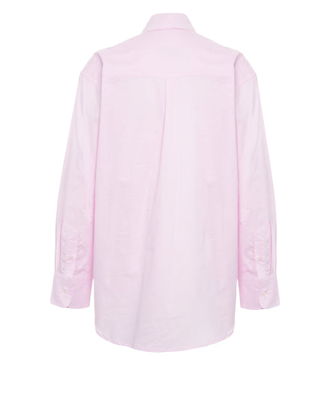 Camicia con ricamo del logo