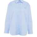 Shirt with logo emroidery