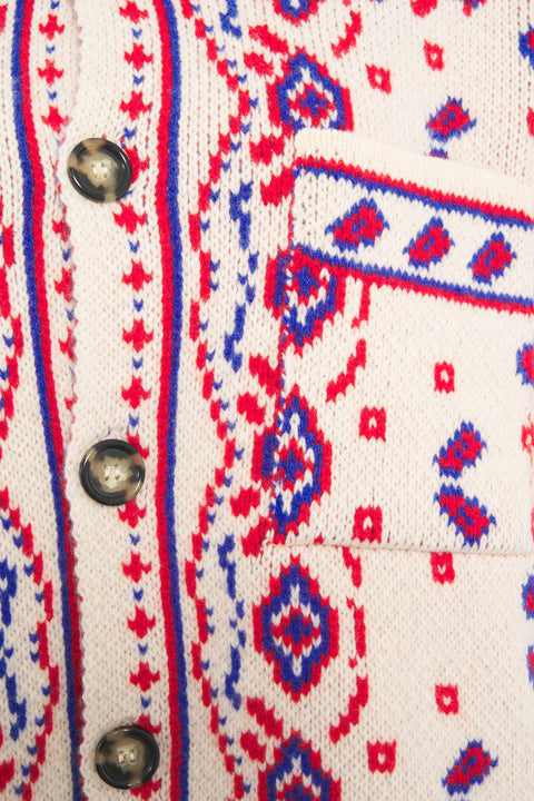 Cardigan stile norvegese