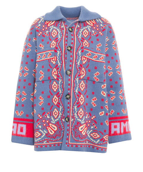 Cardigan stile norvegese