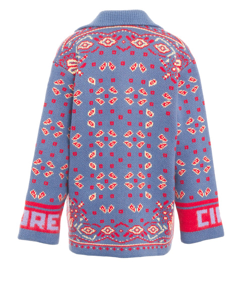 Cardigan stile norvegese