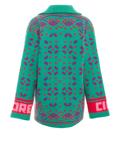 Cardigan stile norvegese