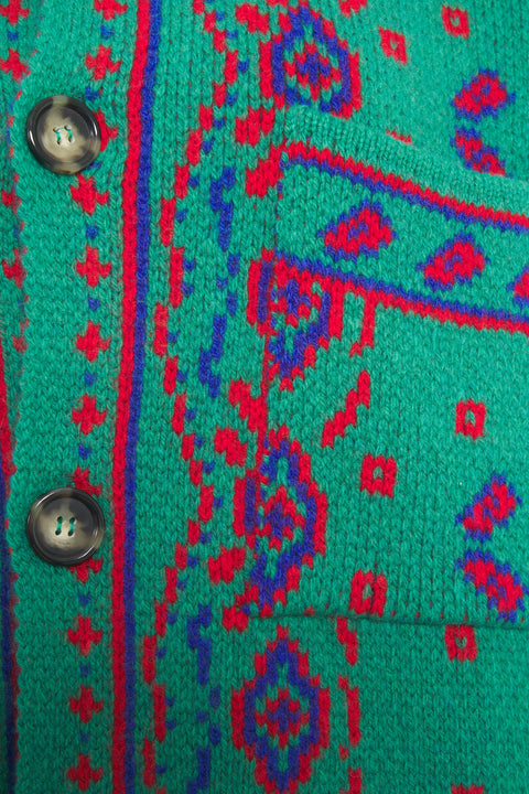 Cardigan stile norvegese