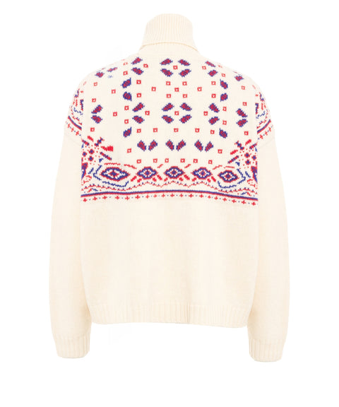 Maglione a collo alto