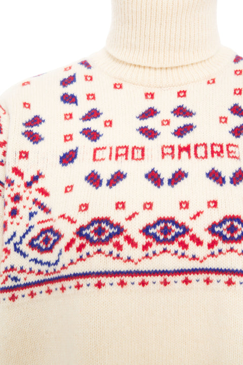 Maglione a collo alto