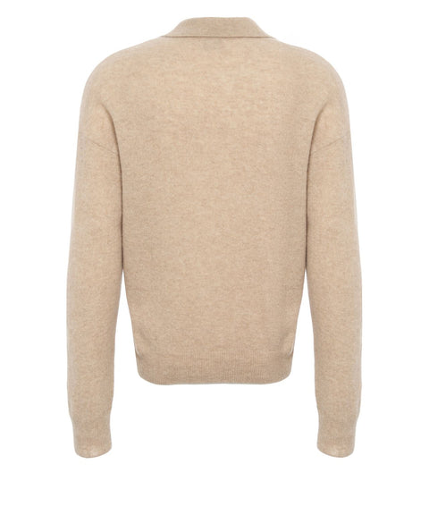 Maglia con colletto a polo