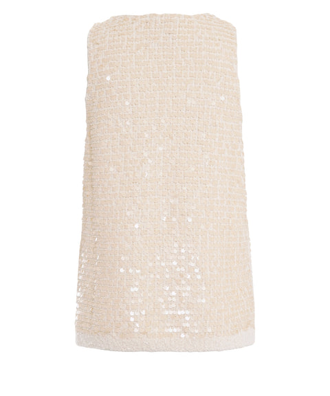 Top mit Pailletten