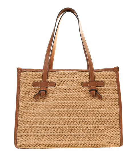 Raffia handbag 'Marcella'