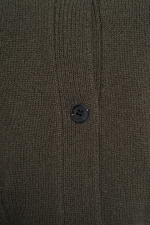 Cardigan in lana