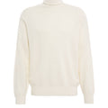 Rollkragenpullover aus Wolle