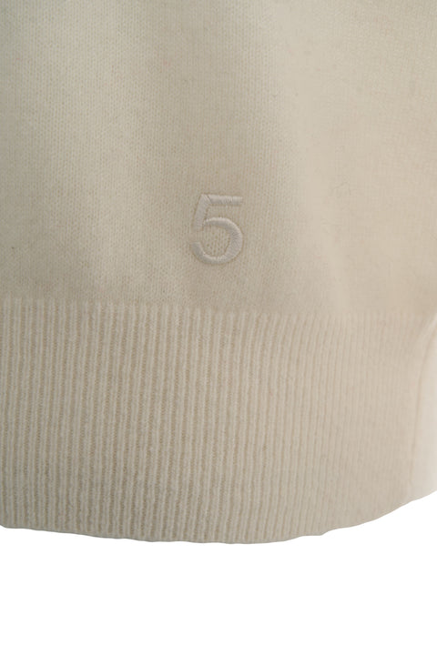 Rollkragenpullover aus Wolle