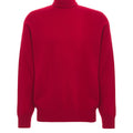 Rollkragenpullover aus Wolle