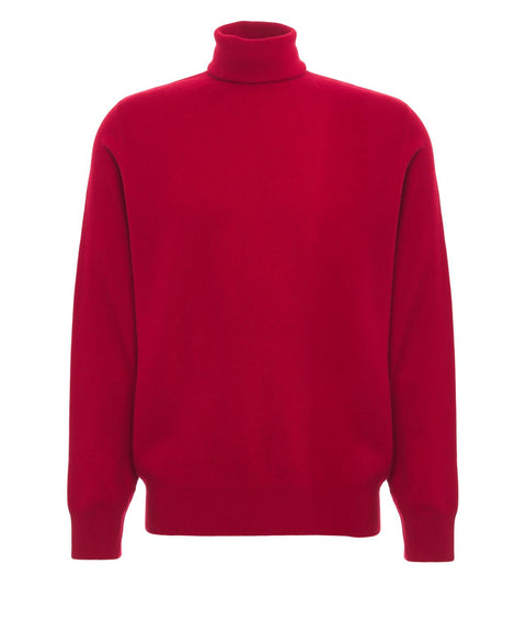 Rollkragenpullover aus Wolle