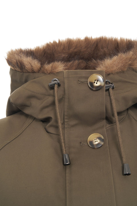 Jacket with patch pockets