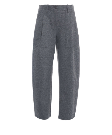 Hose aus Wollmischung 'October'