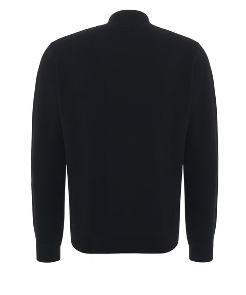 Wool blend cardigan
