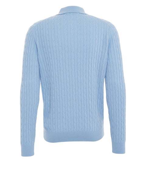 Polo in misto cashmere
