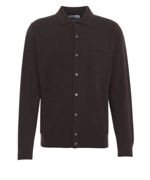 Cardigan in cashmere blend