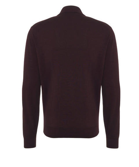 Rollkragenpullover aus Wolle