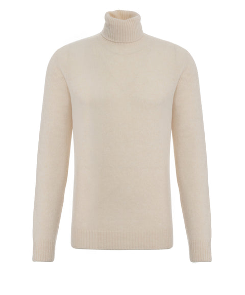 Rollkragenpullover aus Kaschmirmischung