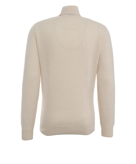 Rollkragenpullover aus Kaschmirmischung