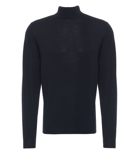Maglione dolcevita in merino