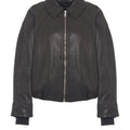Leather jacket 'Fiamma'