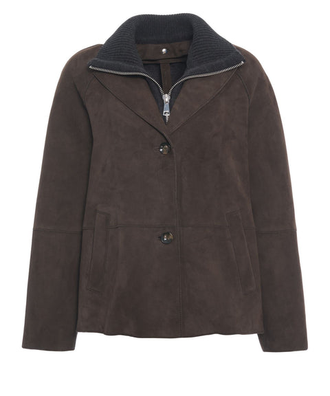 Giacca in pelle 'Sole'