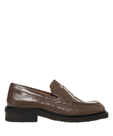 Loafers in pelle
