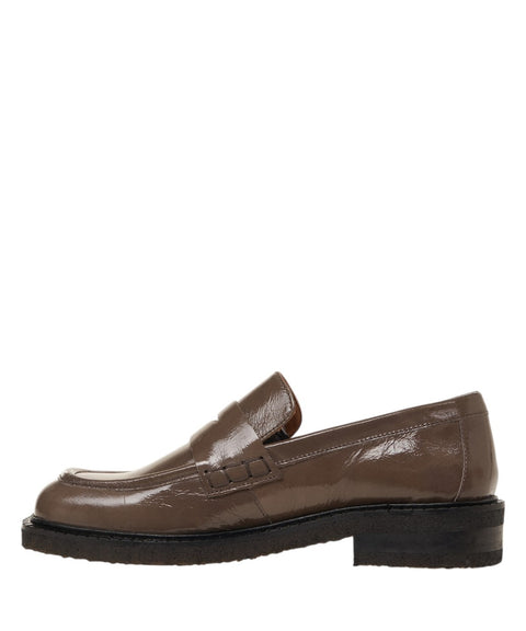 Loafers in pelle