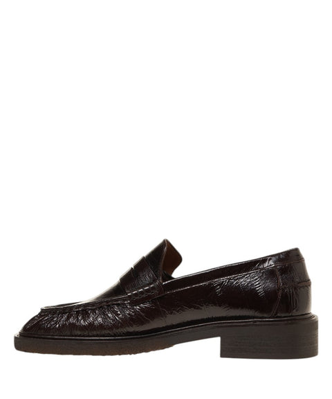 Loafers aus Leder