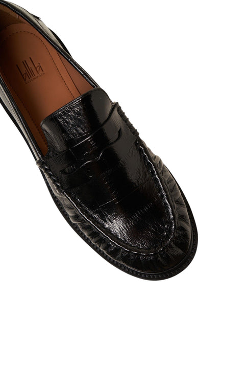 Leather loafers