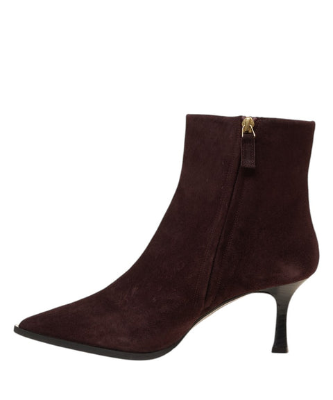 Suede ankle boots