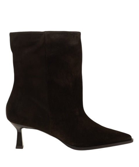 Suede ankle boots