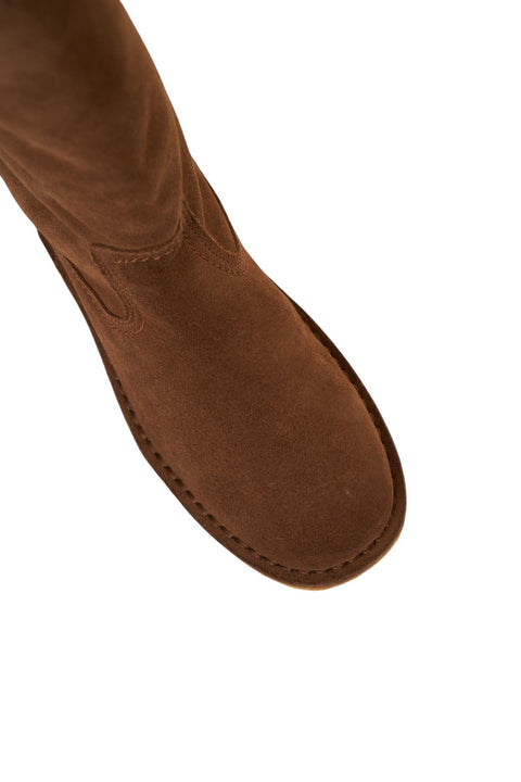 Suede boots